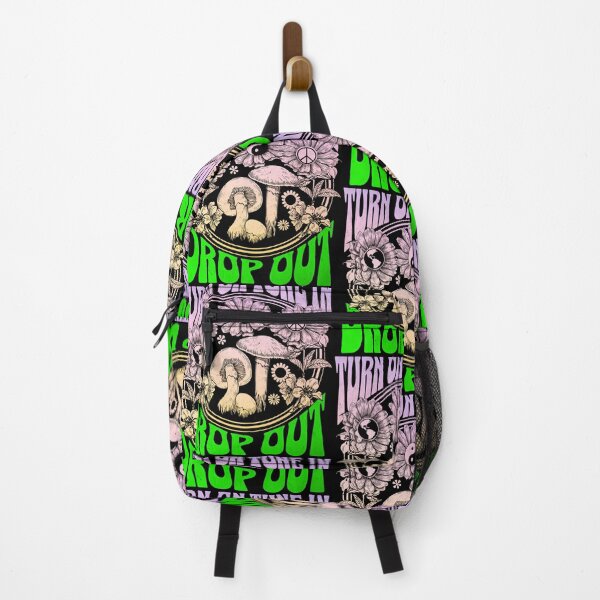 Item preview, Turn On Tune In Drop Out Mushrooms Retro designed and sold by razlinesenowp.