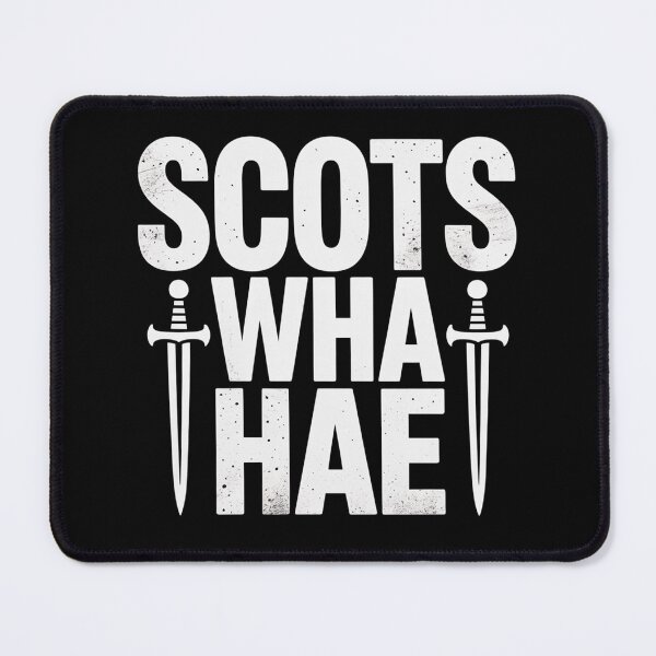 Item preview, Scots Wha Hae Scottish Design | Battle Cry Sword Typography designed and sold by Loom on the Loch.