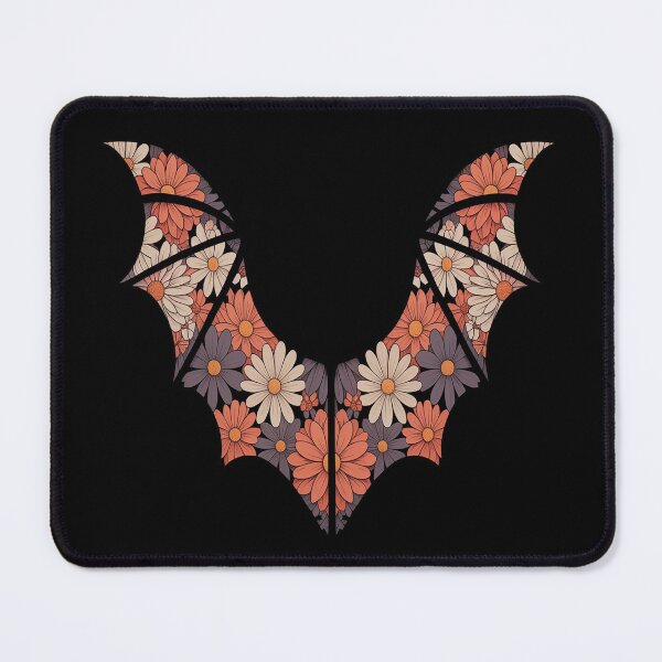 Item preview, Floral Bat Gothic Aesthetic Halloween Retro Vintage Art designed and sold by Tatianamiobi.