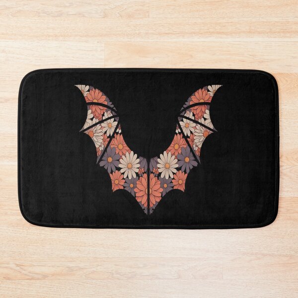 Item preview, Floral Bat Gothic Aesthetic Halloween Retro Vintage Art designed and sold by Tatianamiobi.