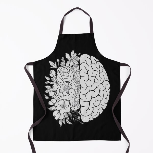 Item preview, Floral Brain Anatomy Anatomical Brain for Nurse Neurology designed and sold by Tatianamiobi.