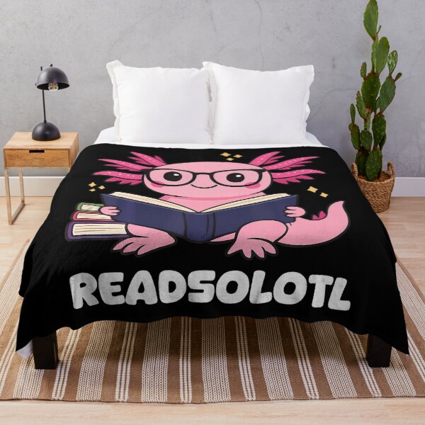 Item preview, Readalotl Axolotl Reading designed and sold by RylynKaub86.