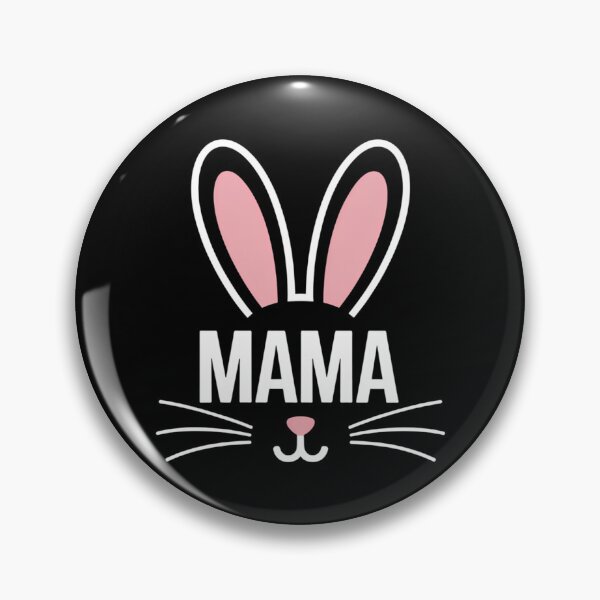 Item preview, Mama Bunny Rabbit Face Family Group Easter Mother's Day designed and sold by EllenJast.
