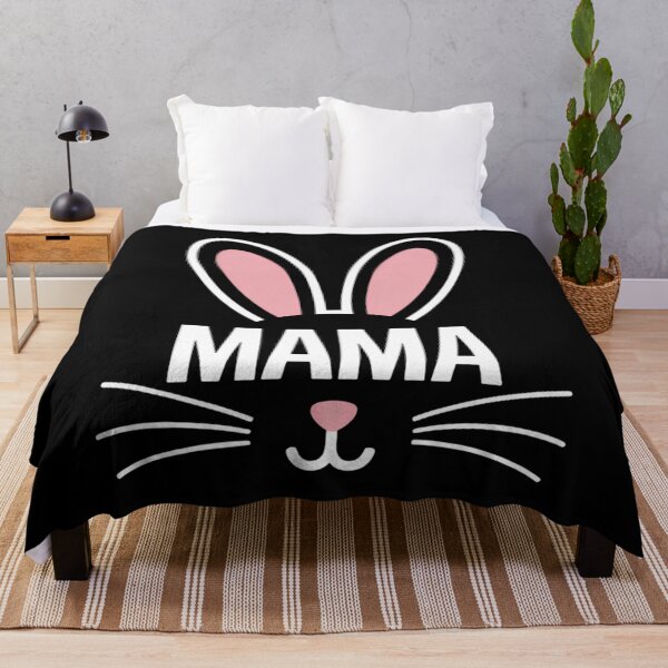Item preview, Mama Bunny Rabbit Face Family Group Easter Mother's Day designed and sold by EllenJast.