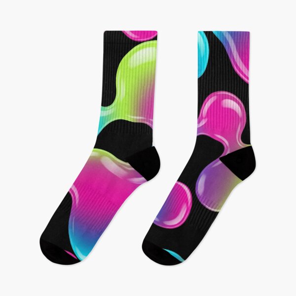 Item preview, Glossy Neon Blob Seamless designed and sold by Kaleidoscope Print.