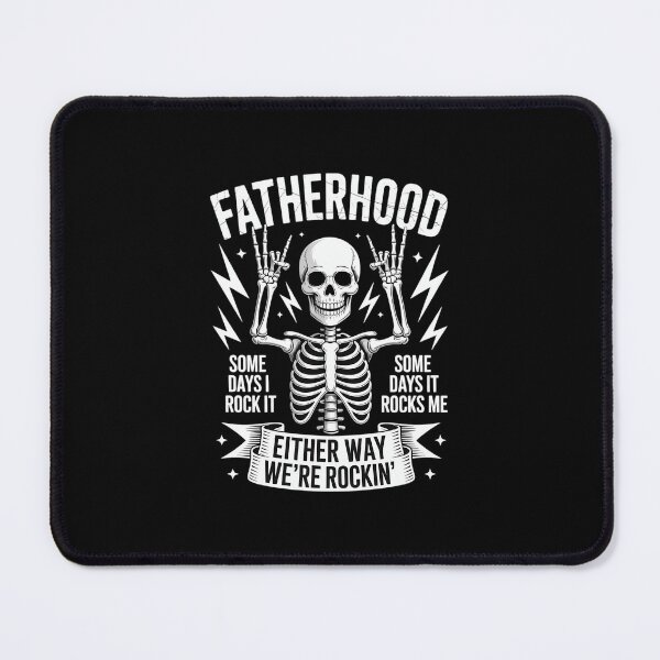Item preview, Fatherhood Some Days I Rock It Father's Day Skeleton Dad designed and sold by EllenJast.