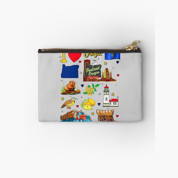 Item preview, Oregon Pride, Ultimate State Symbols & Portland Landmarks Collage designed and sold by mashmosh.