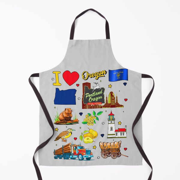 Item preview, Oregon Pride, Ultimate State Symbols & Portland Landmarks Collage designed and sold by mashmosh.