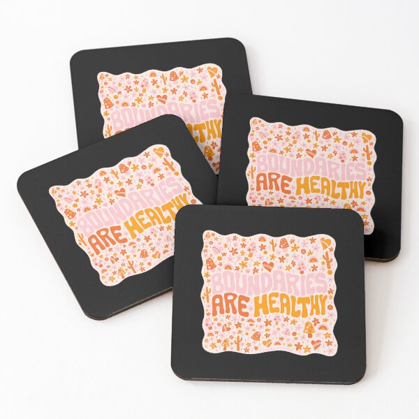 Item preview, Boundaries Are Healthy Positive Quote	 designed and sold by sayfogrodenn.