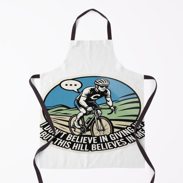 Item preview, This Hill Believes in Me – Motivational Cycling Design | Pogi Challenge Europe 2026 designed and sold by Sushikidsntoddlers.