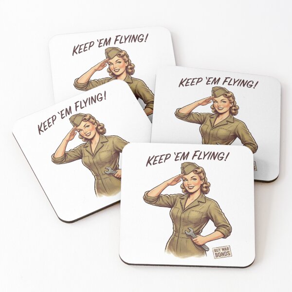 Item preview, Patriotic Pin Up Girl World War II Recruiting Style designed and sold by Blok45.