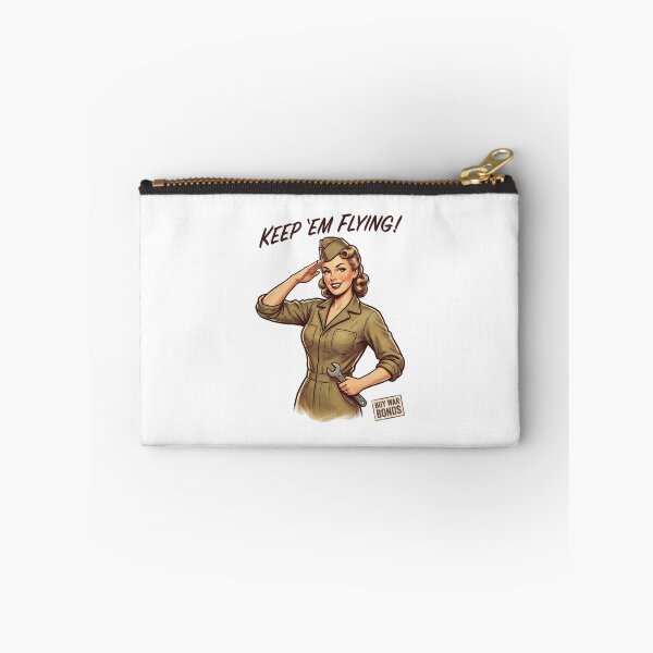 Item preview, Patriotic Pin Up Girl World War II Recruiting Style designed and sold by Blok45.