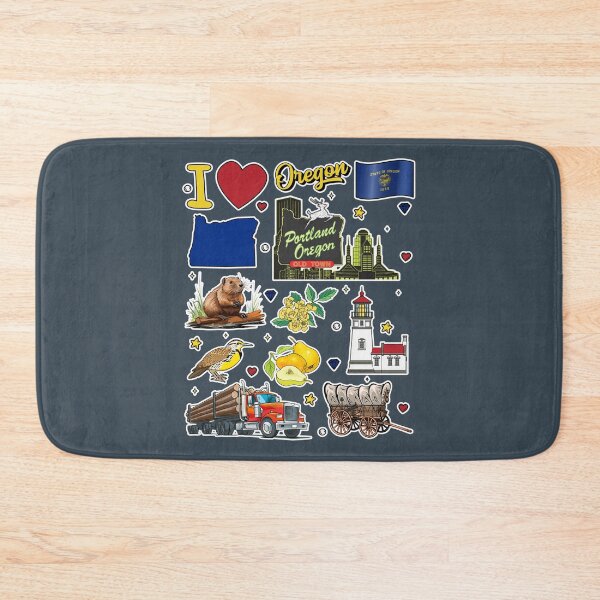 Item preview, Oregon State Pride - Vintage Pacific Northwest Aesthetic Sticker Pack designed and sold by mashmosh.