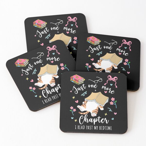 Item preview, Just One More Chapter I Read Past My Bedtime Cat Book Lover designed and sold by RylynKaub86.