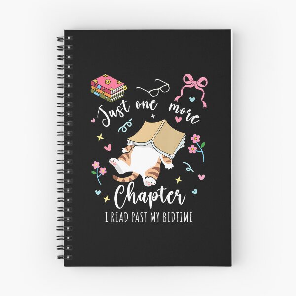 Item preview, Just One More Chapter I Read Past My Bedtime Cat Book Lover designed and sold by RylynKaub86.