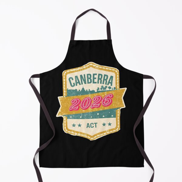 Item preview, Canberra 2026 Vintage Travel Badge Graphic T-Shirt - ACT Retro Design designed and sold by FestivityFinds.