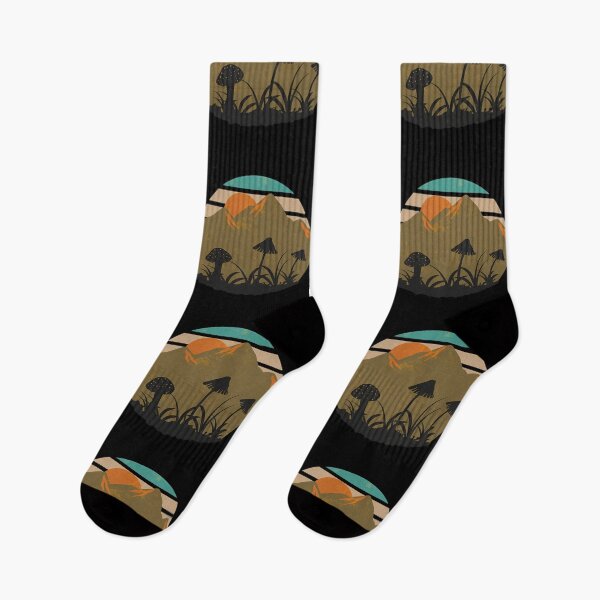 Item preview, Retro Psychedelic Forager Mycology Mushrooms designed and sold by sayfogrodenn.