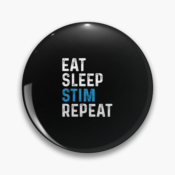 Item preview, Eat Sleep Stim Repeat Stimming Autism Awareness Boys designed and sold by RylynKaub86.