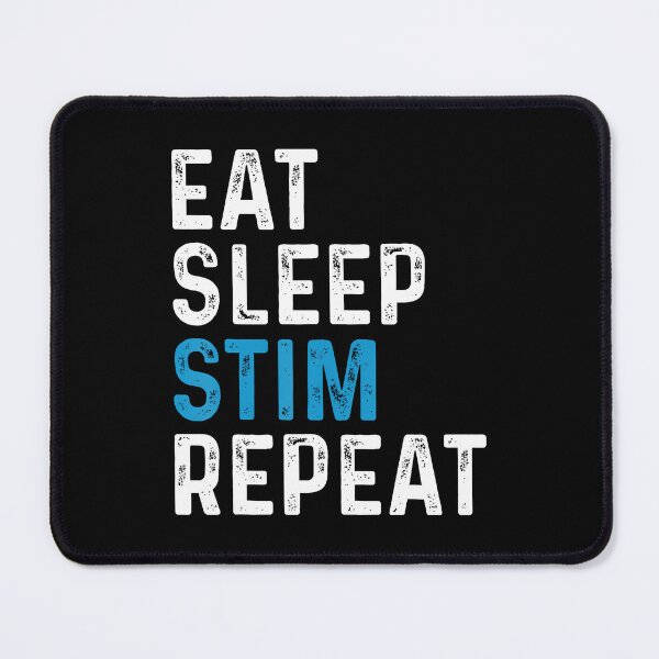 Item preview, Eat Sleep Stim Repeat Stimming Autism Awareness Boys designed and sold by RylynKaub86.