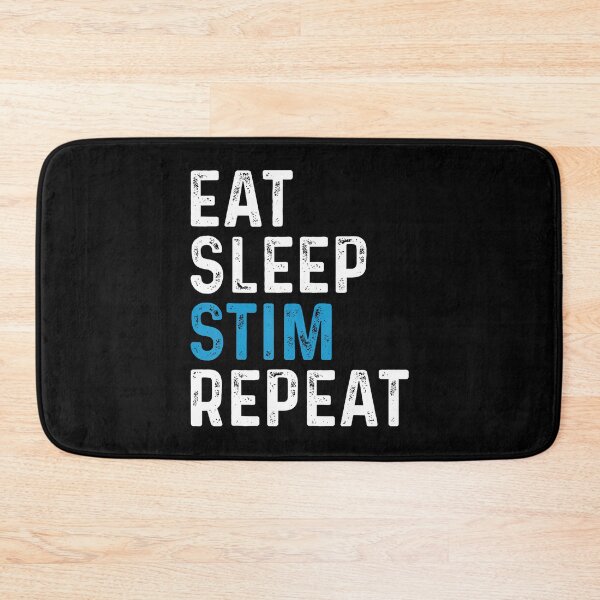 Item preview, Eat Sleep Stim Repeat Stimming Autism Awareness Boys designed and sold by RylynKaub86.