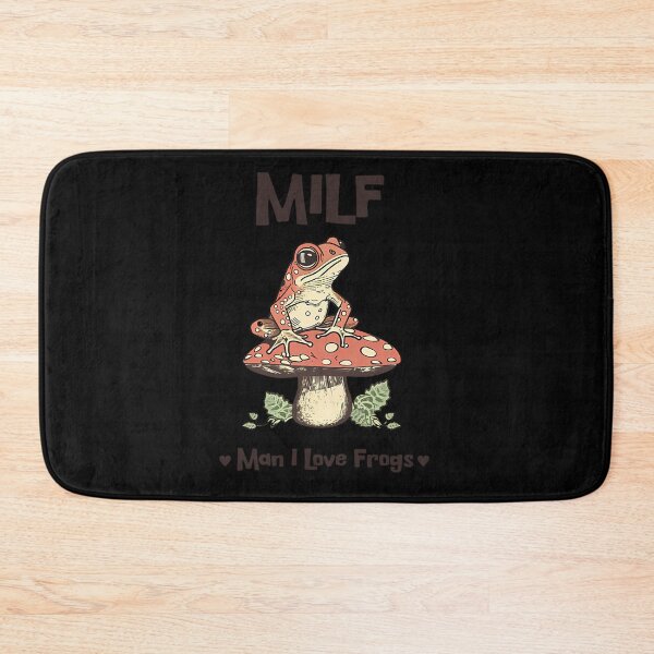 Item preview, MILF Man I Love Frogs Cute Frog Mushroom designed and sold by sayfogrodenn.