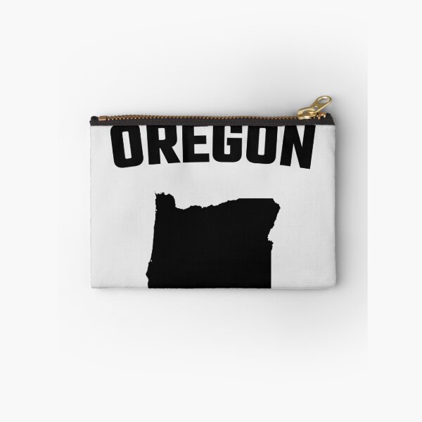 Item preview, Oregon State Silhouette - Classic Black Map Design designed and sold by mashmosh.