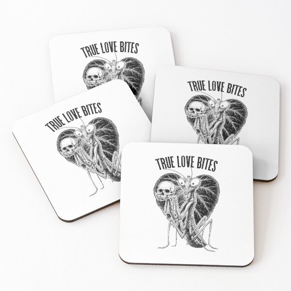 Item preview, Entomology Praying Mantis Funny Valentine True Love Bites designed and sold by GrandeDuc.