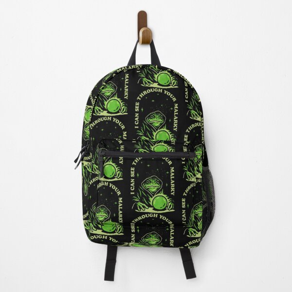 Item preview, I Can See Through Your Malarky Frog Wizard designed and sold by scottsurswab.