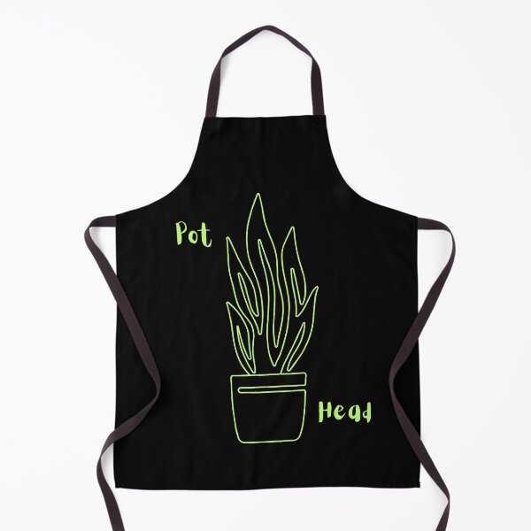Item preview, Funny Pot Head - Gardener Visual Pun designed and sold by IdiomsIcons.