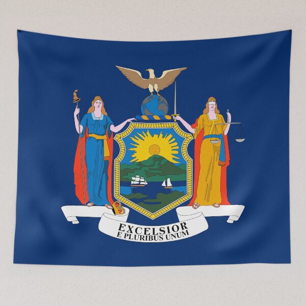 Item preview, New York State flag designed and sold by rheyes.