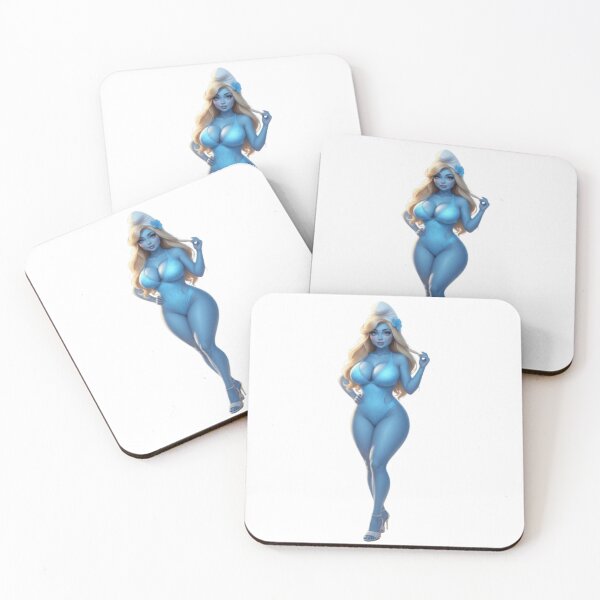 Item preview, Stroumphette in a bathing suit, well fleshed and luscious. designed and sold by JonathanP514.