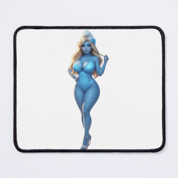 Item preview, Stroumphette in a bathing suit, well fleshed and luscious. designed and sold by JonathanP514.