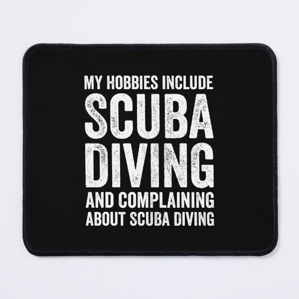 Item preview, My Hobbies Include Scuba Diving Funny Scuba Diver designed and sold by vaharisanic.