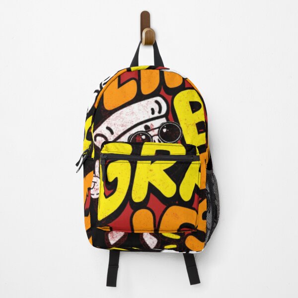 Item preview, Funny Pizza Slice Characters Grab Life Motivational Design designed and sold by GenZFashion000.