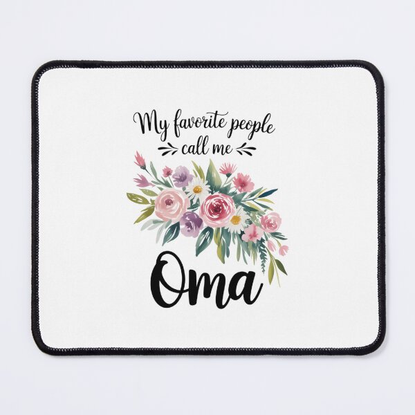 Item preview, My Favorite People Call Me Oma Floral Grandma Mothers Day designed and sold by EllenJast.