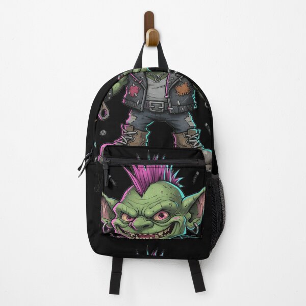 Item preview, Chaos Engineer Punk Gremlin – Funny Grunge Streetwear Illustration designed and sold by JonelCrafts.