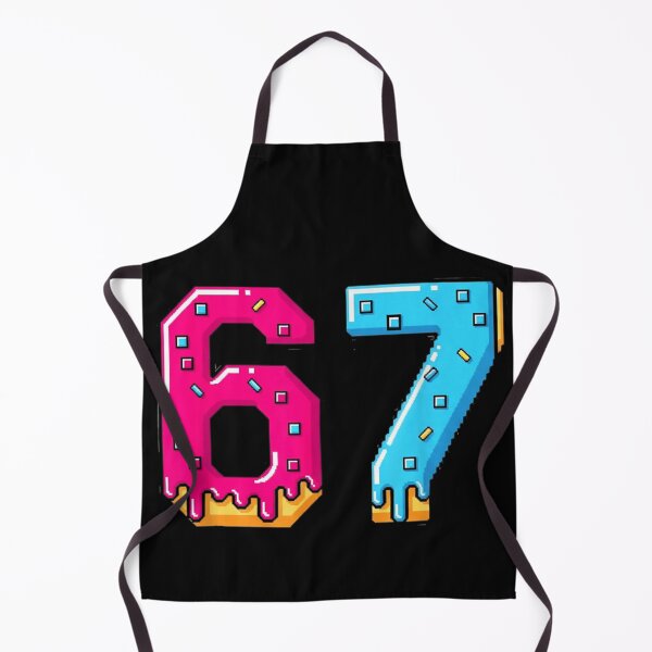 Item preview, Cute Melting Donut Numbers Sixty Seven Colorful Cartoon Design designed and sold by TiaraHans.