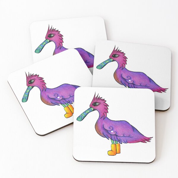 Item preview, Duck in gum boots  designed and sold by QueenOfCorn.