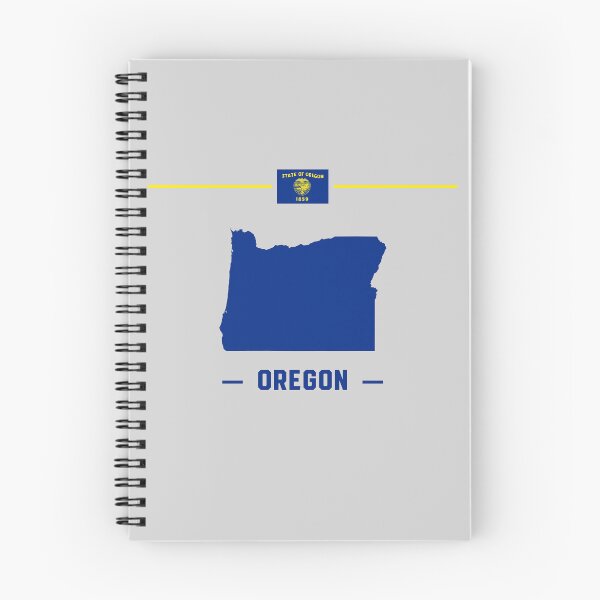 Item preview, Oregon State Pride - Classic Navy Silhouette & Flag designed and sold by mashmosh.