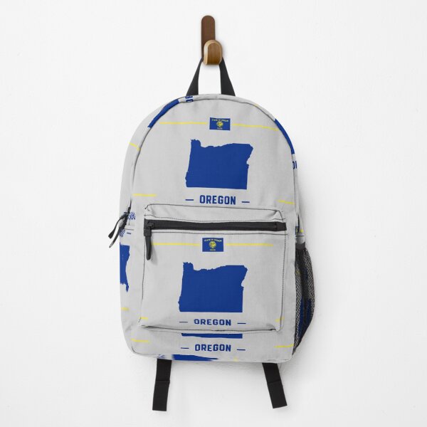 Item preview, Oregon State Pride - Classic Navy Silhouette & Flag designed and sold by mashmosh.