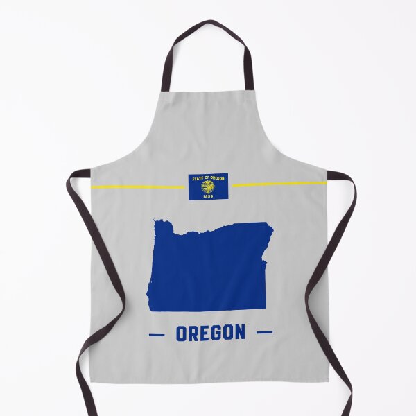 Item preview, Oregon State Pride - Classic Navy Silhouette & Flag designed and sold by mashmosh.