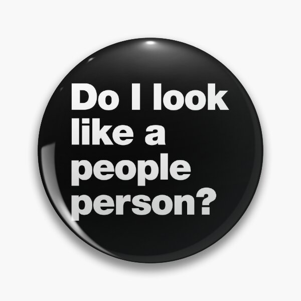 Item preview, Do I look like a people person? designed and sold by chestify.
