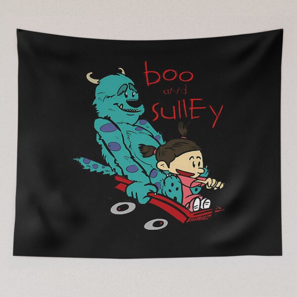 Item preview, Boo And Sulley As Calvin And Hobbes designed and sold by pedroindiano.