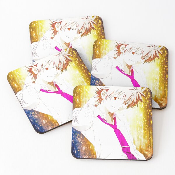 Item preview, Neon Kaworu Nagisa Evangelion Anime Soft Glow Golden Aura Gentle Mood designed and sold by Tokyonomad.