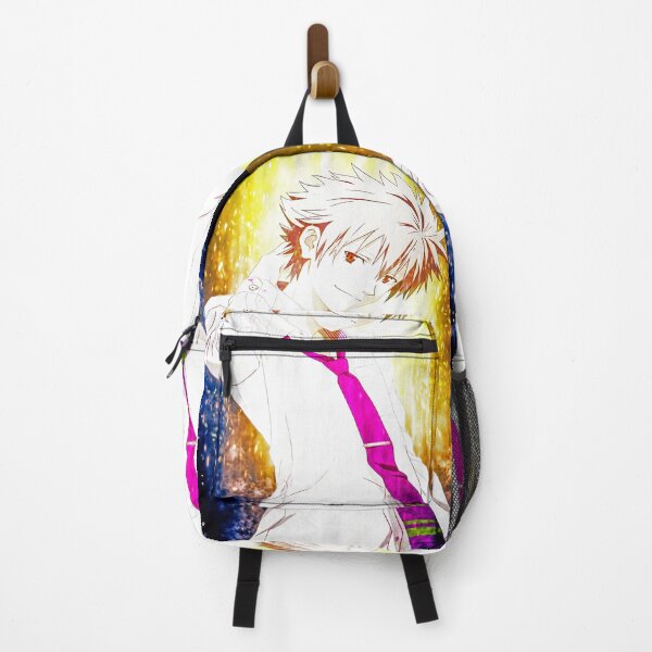 Item preview, Neon Kaworu Nagisa Evangelion Anime Soft Glow Golden Aura Gentle Mood designed and sold by Tokyonomad.
