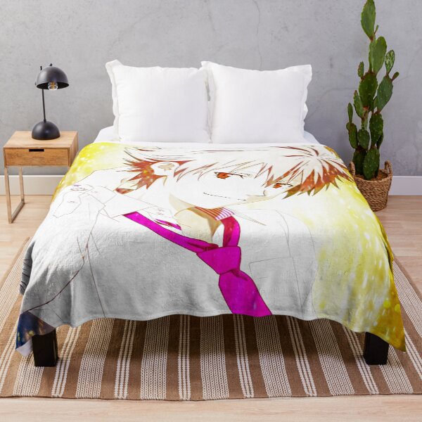 Item preview, Neon Kaworu Nagisa Evangelion Anime Soft Glow Golden Aura Gentle Mood designed and sold by Tokyonomad.