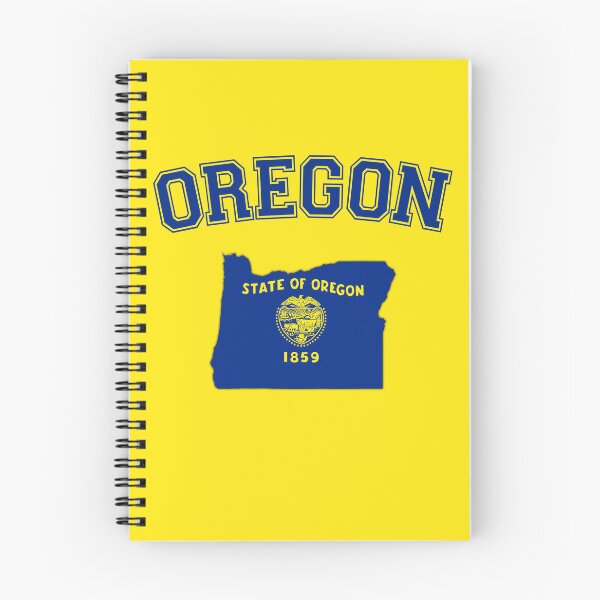 Item preview, Oregon Pride - Vintage State Flag Silhouette & Varsity Typography designed and sold by mashmosh.
