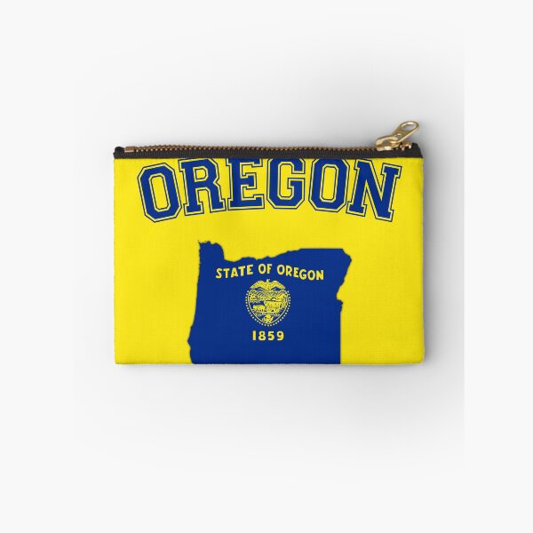 Item preview, Oregon Pride - Vintage State Flag Silhouette & Varsity Typography designed and sold by mashmosh.