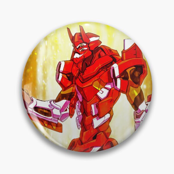 Item preview, Evangelion Unit 02 Crimson Force Neon Genesis Evangelion Anime Mecha Golden Strength designed and sold by Tokyonomad.