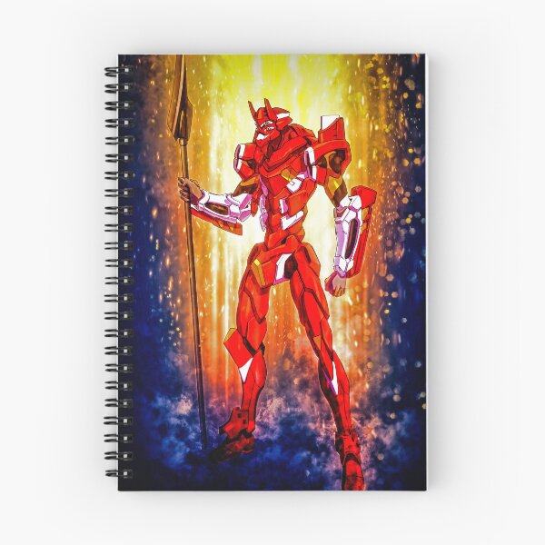 Item preview, Evangelion Unit 02 Crimson Force Neon Genesis Evangelion Anime Mecha Golden Strength designed and sold by Tokyonomad.